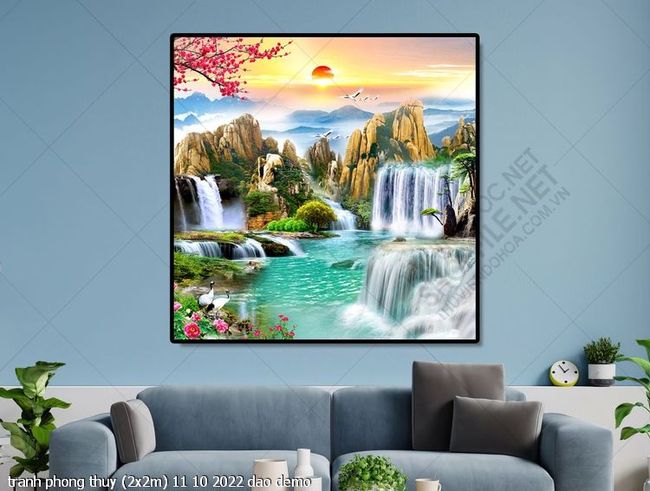 tranh phong thuy (2x2m) 11 10 2022 dao